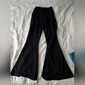 Black Flared Pants
